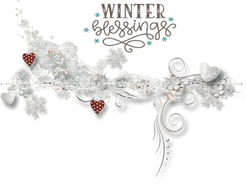 ✶ Winter Blessings {by Merishy} ✶ - Free PNG