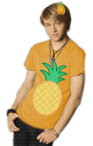 Sterling Knight - Pineapples - Free PNG
