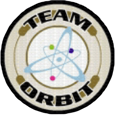 Cartoon orbit sticker - δωρεάν png