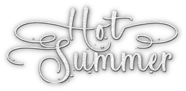 soave text hot summer white - ücretsiz png
