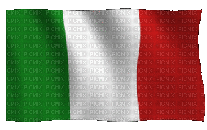 ani-italiensk flagga--bandiera-italiana - GIF animado gratis