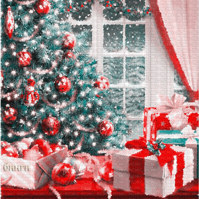 Y.A.M._New year Christmas background - Бесплатни анимирани ГИФ
