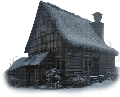 winter house - nemokama png