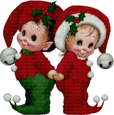 baby Elves - Free animated GIF