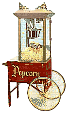 Popcorn Wagen - Ingyenes animált GIF