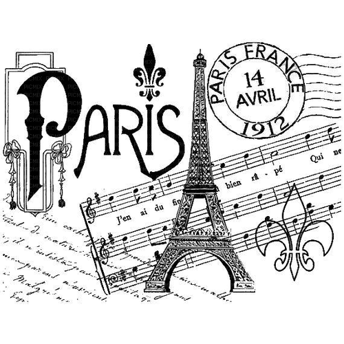 paris overlay - PNG gratuit