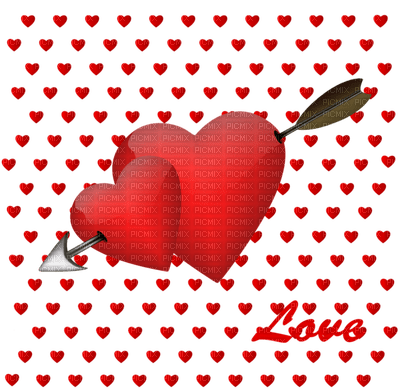Kaz_Creations Valentine Deco Love  Hearts Red Backgrounds Background - ücretsiz png