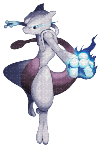 Pokemon MewTwo - 免费PNG