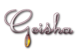 Geisha Text - Bogusia - zadarmo png