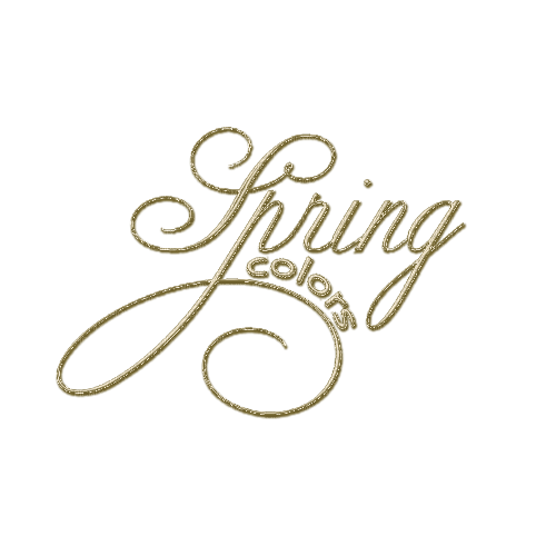 kikkapink spring text sepia colors - png gratis