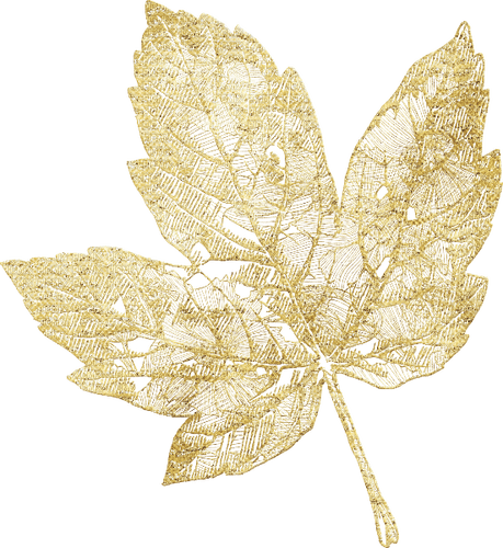 golden leaf Bb2 - PNG gratuit