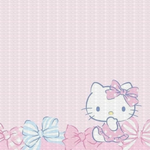Rose fond hello kitty background pink - Free PNG