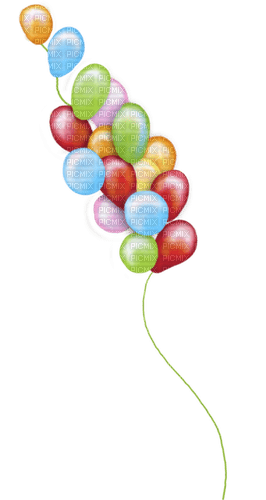 kikkapink deco birthday balloon - PNG gratuit