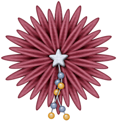 Kaz_Creations Deco Flower Dangly Things Hanging Colours - Free PNG