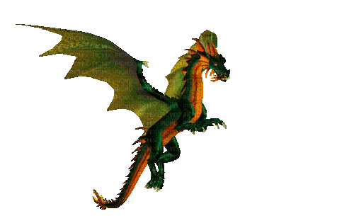 Nina dragon - GIF animé gratuit