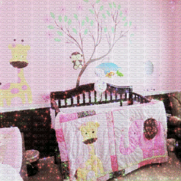 Baby Bedroom Background - GIF animate gratis