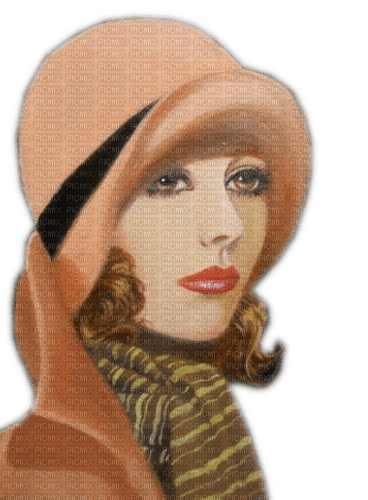 Rena Art Deco Woman Frau - png ฟรี