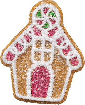 Christmas-gingerbread-cake-deco-minou52 - png ฟรี