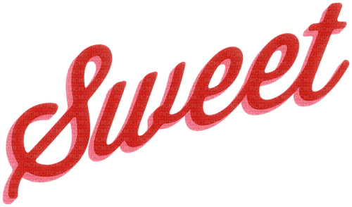 Sweet.Text.Pink.Red - 免费PNG
