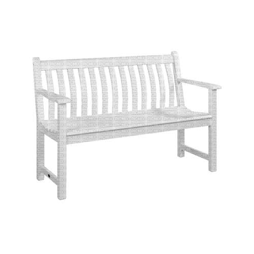 kikkapink deco scrap white bench - бесплатно png