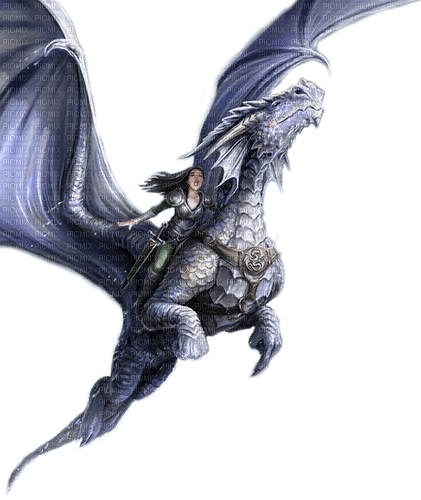 fantasy woman and dragon nataliplus - бесплатно png