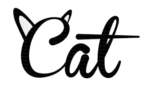 Cat Text - Bogusia - ücretsiz png