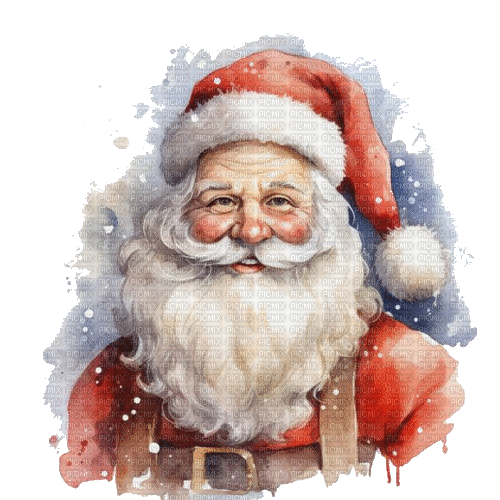 le père Noël Santa Claus - Gratis animerad GIF
