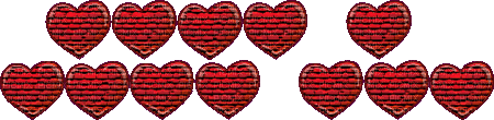 have a nice day hearts text animated - Darmowy animowany GIF