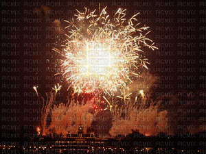 feux d'artifice - Ingyenes animált GIF