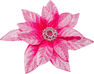 Christmas.Flower.Pink - gratis png