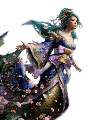 Mermaid by nataliplus - бесплатно png