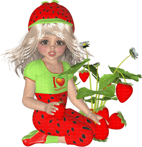 Strawberries , Fraises - PNG gratuit
