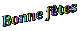 Bne f^tes couleur - Darmowy animowany GIF