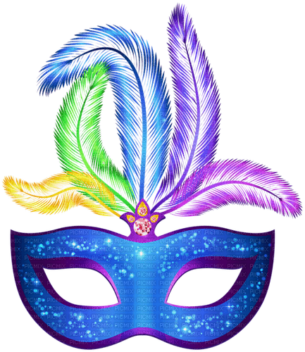 Carnival. Mardi Gras. Mask. Leila - Free PNG