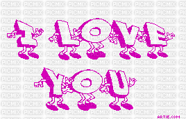 I LoveYou - 無料のアニメーション GIF