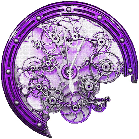 soave deco steampunk animated purple - Kostenlose animierte GIFs