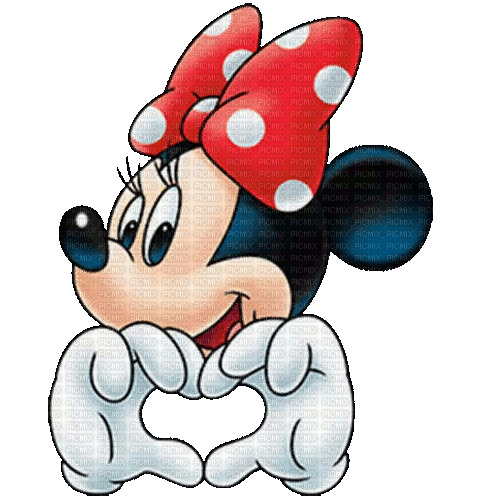 Minnie Maus - GIF animasi gratis