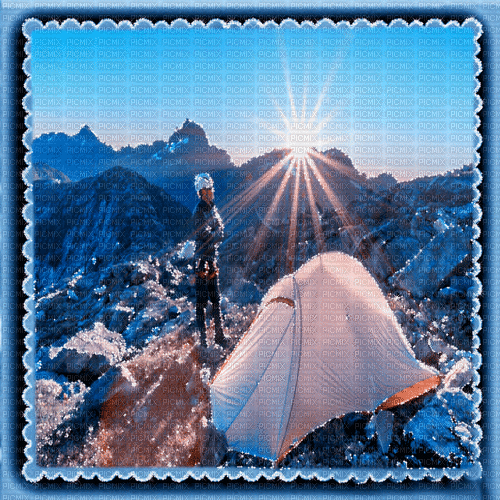 berg mountain montagne гора milla1959 - Бесплатный анимированный гифка