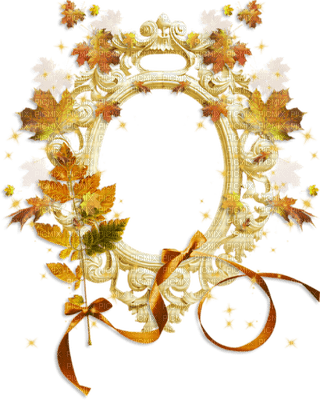 Autumn frame - Free PNG