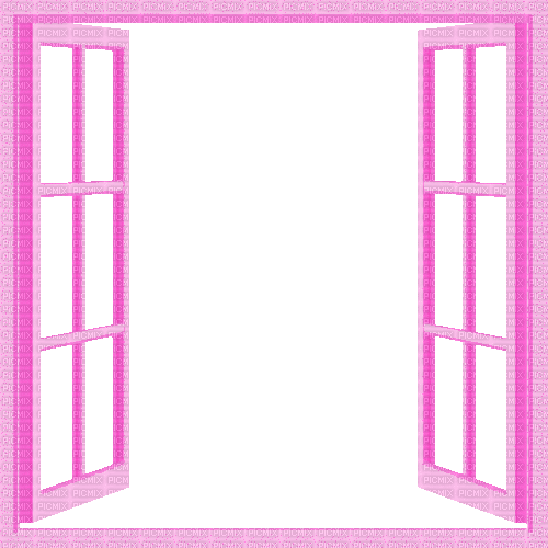 pink open window - Zdarma animovaný GIF