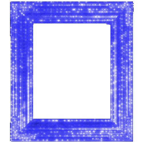 blue frame - Darmowy animowany GIF
