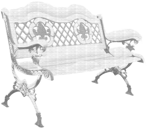 Winter.Bench.Snow.White.Gray - PNG gratuit