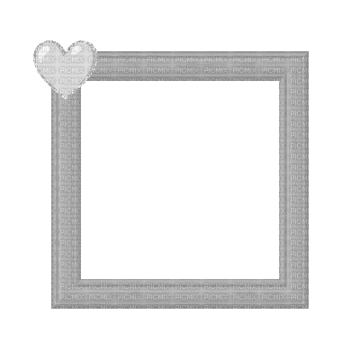 Small White Frame - GIF animado grátis