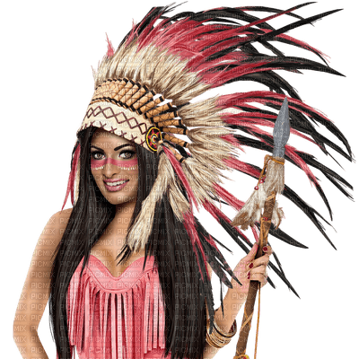 indian indianer Indien girl femme woman frau beauty tube human person people    summer ete america - png gratis