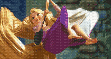 Rapunzel - Ilmainen animoitu GIF