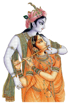 Radha Krishna - png gratuito
