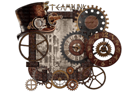 steampunk background bp - zdarma png