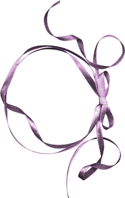 ribbon-purple-frame-decoration - PNG gratuit