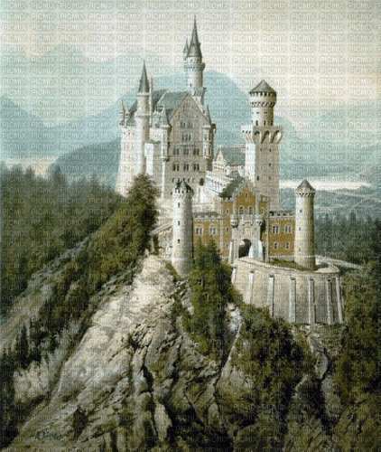 Rena Schloss Neuschwanstein Hintergrund - png gratuito
