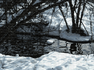 arroyo y nieve - Kostenlose animierte GIFs